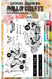 AALL & CREATE STAMP #729 Spread your Wings A5